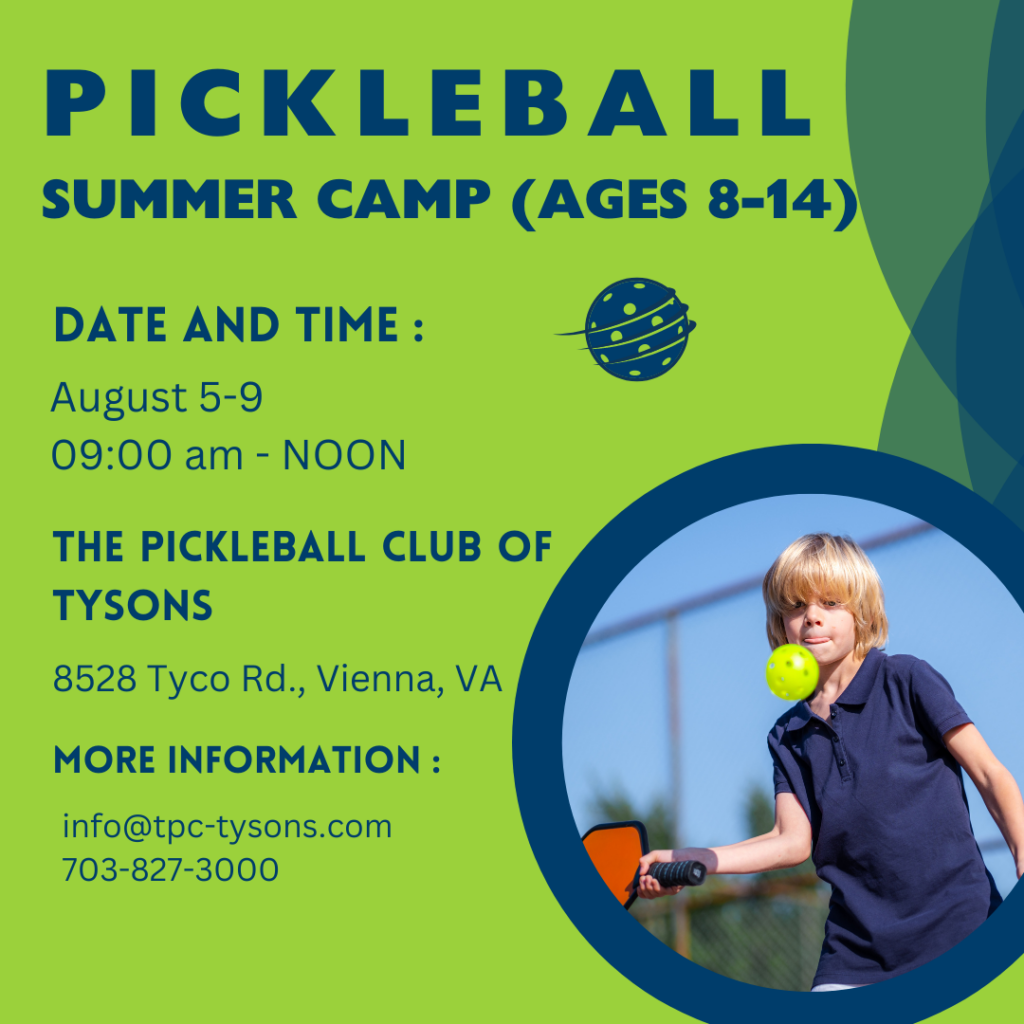 Fairfax Pickleball Summer Camp
